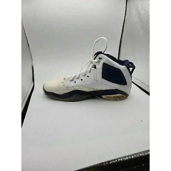 Nike Air Jordan 23 315317-104 Men's Size 9.5 White Leather Basketbal Shoes 7853 - Picture 6 of 9